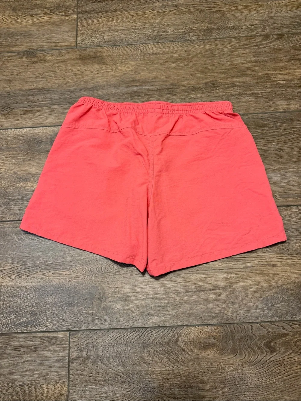 Patagonia Coral Pink Elastic-Waist Women’s Athletic Shorts
